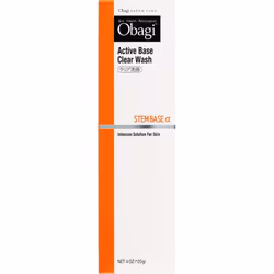 Rohto Obagi Obagi Active Base Clear Wash 120g Face Care After wetting your face, pour an appropriate amount (2-3cm) onto clea ...