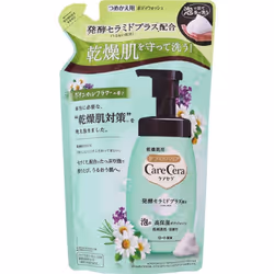 Rohto Carecera Bubble Moisturizing Body Wash - Botanical Flower Fragrance - Refill - 385ml Dry/Sensitive Skin Body Soap Direc ...