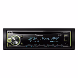 Pioneer DEH-X6800DAB, Black, 1 DIN, 200 W, CD, CD-R, CD-RW, 1 discs, Removable
