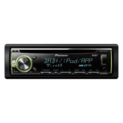 Pioneer DEH-X6800DAB car media receiver Black 200 W
