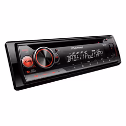 Pioneer DEH-S410DAB car media receiver Black