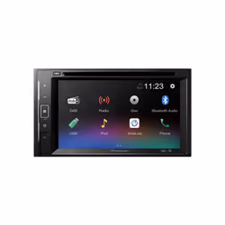 Pioneer AVH-A240DAB, Black, 2 DIN, 200 W, CD, DVD, Android, iOS, AAC, FLAC, MP3, WAV, WMA