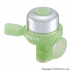 Cateye PB-1000 Wind Brass Bell Lime