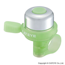 Cateye PB-1000 Wind Brass Bell Lime
