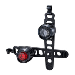 Cateye Orb Rechargeable Front & Rear Light Set Polished