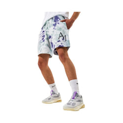 NIKE Air Jordan Mens DNA Shorts Summer Half Pants - Purple and White, 2XL