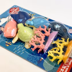 Iwako 383161, SBS, Assorted colours, Blister, Japan