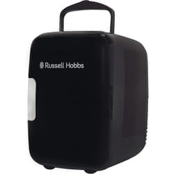 Russell Hobbs Mini Cooler RH4CLR1001B 4L/6 Can Portable Mini Cooler & Warmer for Drinks, Cosmetics/Makeup/Skincare, AC/