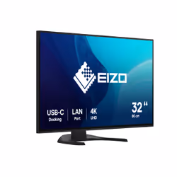 EIZO FlexScan EV3240X-BK LED display 80 cm (31.5") 3840 x 2160 pixels 4K Ultra HD Black - Additional view 8