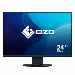 EIZO FlexScan EV2410R, 61.2 cm (24.1"), 1920 x 1200 pixels, WUXGA, LCD, 5 ms, Black