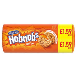 McVitie's Hobnobs 255g ( pack of 12)