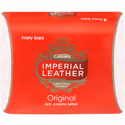Imperial Leather Bar Soap Original Classic Cleansing Bar, Multipack of X4X8 x 100 g
