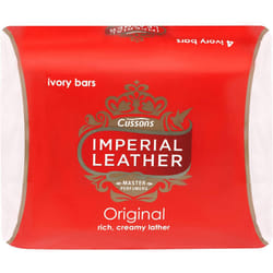 Imperial Leather Bar Soap Original Classic Cleansing Bar, Multipack of X4X8 x 100 g