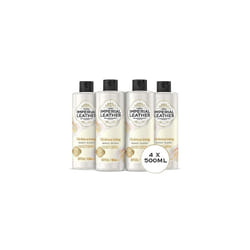 Moisturising Shower Gel - Cotton Flower & Vanilla Orchid Fragrance, Signature Oil Blend with Creamy Lather - Gentle Skin Care Bulk Buy (4 X 500ml)