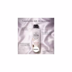 Moisturising Shower Gel - Cotton Flower & Vanilla Orchid Fragrance, Signature Oil Blend with Creamy Lather - Gentle Skin Care Bulk Buy (4 X 500ml)