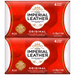 Bar Soap Original Classic Cleansing Bar, Gentle Skin Care, Bulk Buy, Pack of 8 x 4 bars of 90 g (total 32 bars)