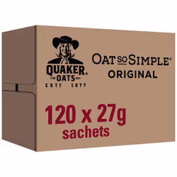 Quaker Oat So Simple Original Porridge Sachets, 27 g (Pack of 120)
