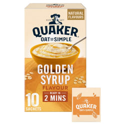 Oat So Simple Golden Syrup Porridge, 10 x 36 g