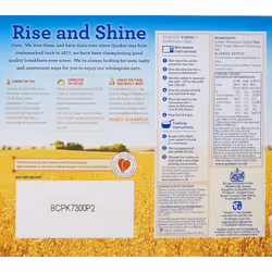 Quaker Oat So Simple Golden Syrup Porridge Sachets, 50 x 36 g