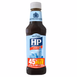 HP Brown Sauce Squeezy - 8x285g