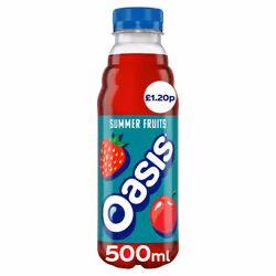 Oasis Summer Fruits 500ml ( Pack of 12  )