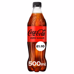 Coca-Cola Zero Sugar 500ml (Pack of 12)