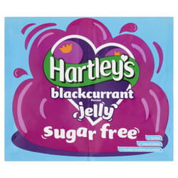 Hartleys Sugar Free Blackcurrant Jelly Crystals - 12x23g