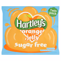 Hartleys Sugar Free Orange Jelly Crystals - 12x23g