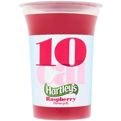 Hartleys Raspberry Flavour 10 Cal Jelly Pots - 12x175g