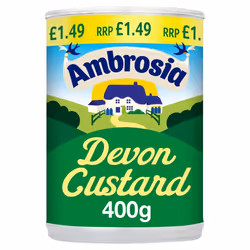 Ambrosia Ready To Serve Devon Custard Can 400g ( Pack of 12 )