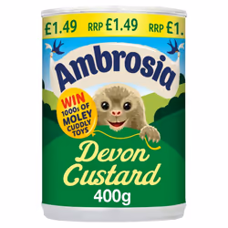 Ambrosia Ready To Serve Devon Custard Can 400g ( Pack of 12 )