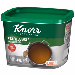 Knorr Professional Rich Vegetable Bouillon Paste - 1x1kg