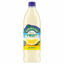 Robinsons No Added Sugar Lemon Squash 1 Litre (Pack 12) - 0402044
