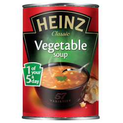 Heinz Ready To Serve Vegetable Soup - 24x400g