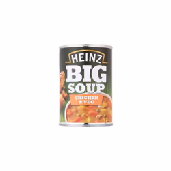 Heinz Big Soup Chicken and Vegetable, 400 g (Pack of 12)