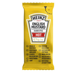 Heinz Hot English Mustard Sachets - 250x