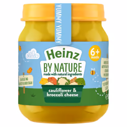 Heinz ByNature Cauliflowe & BroccoliCheese Jar6+ Months120g(pack of 6)
