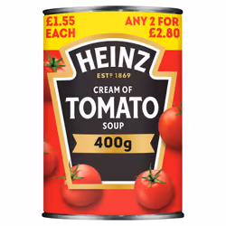 Heinz Cream of Tomato Soup 400g  (Pack of 24)