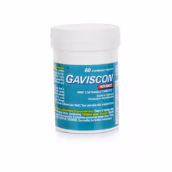 Gaviscon Advance Chewable 60 Tablets Mint