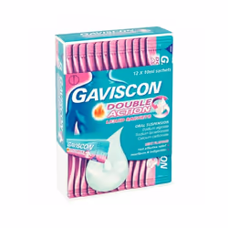 Gaviscon Double Action Liquid - 12x10ml Sachets