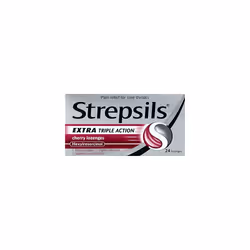 Strepsils Extra Triple Action Cherry Lozenges