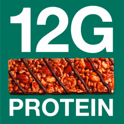 Protein Bars, Gluten Free Snack Bars, Hazelnut Dark Chocolate, High Fibre, Source of Protein, No Artificial Colours, Flavours or Preservatives,