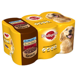 Pedigree Can Gravy 6x400g (Pack of 4)
