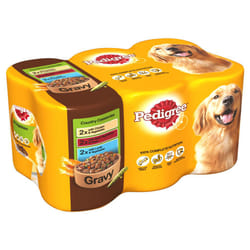 Pedigree Can Gravy Country Casseroles 6x400g (Pack of 4)