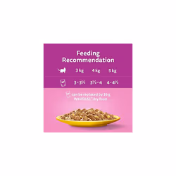 Whiskas 7+ Poultry Selection in Jelly 40x85g Pouches, Senior Cat Food