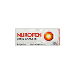 Nurofen Ibuprofen 200mg 16 Caplets