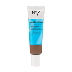 No7 HydraLuminous AquaRelease Skin Perfector - Dark - Hydrating Tinted Moisturizer & Foundation for Face - Ceramides & Vitamin B5 for Long Lasting Ski