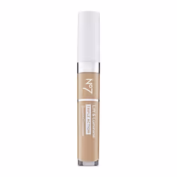 No7 Lift & Luminate Triple Action Serum Concealer - Light Medium - Anti Aging Liquid Concealer Makeup for Blemishes & Dark Ci ...