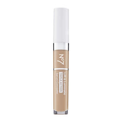 No7 Lift & Luminate Triple Action Serum Concealer - Light Medium - Anti Aging Liquid Concealer Makeup for Blemishes & Dark Circles - Medium to Full Co