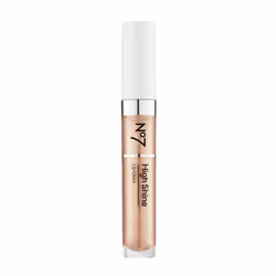 No7 High Shine Lip Gloss - Honey Bloom - Moisturizing, High-Shine Lip Gloss with Jojoba Oil for Lips - Hydrating, Longwear Li ...